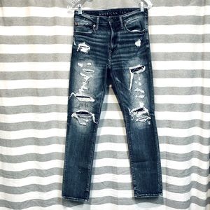 American Eagle Outfitters Next Level Flex Distressed Jeans